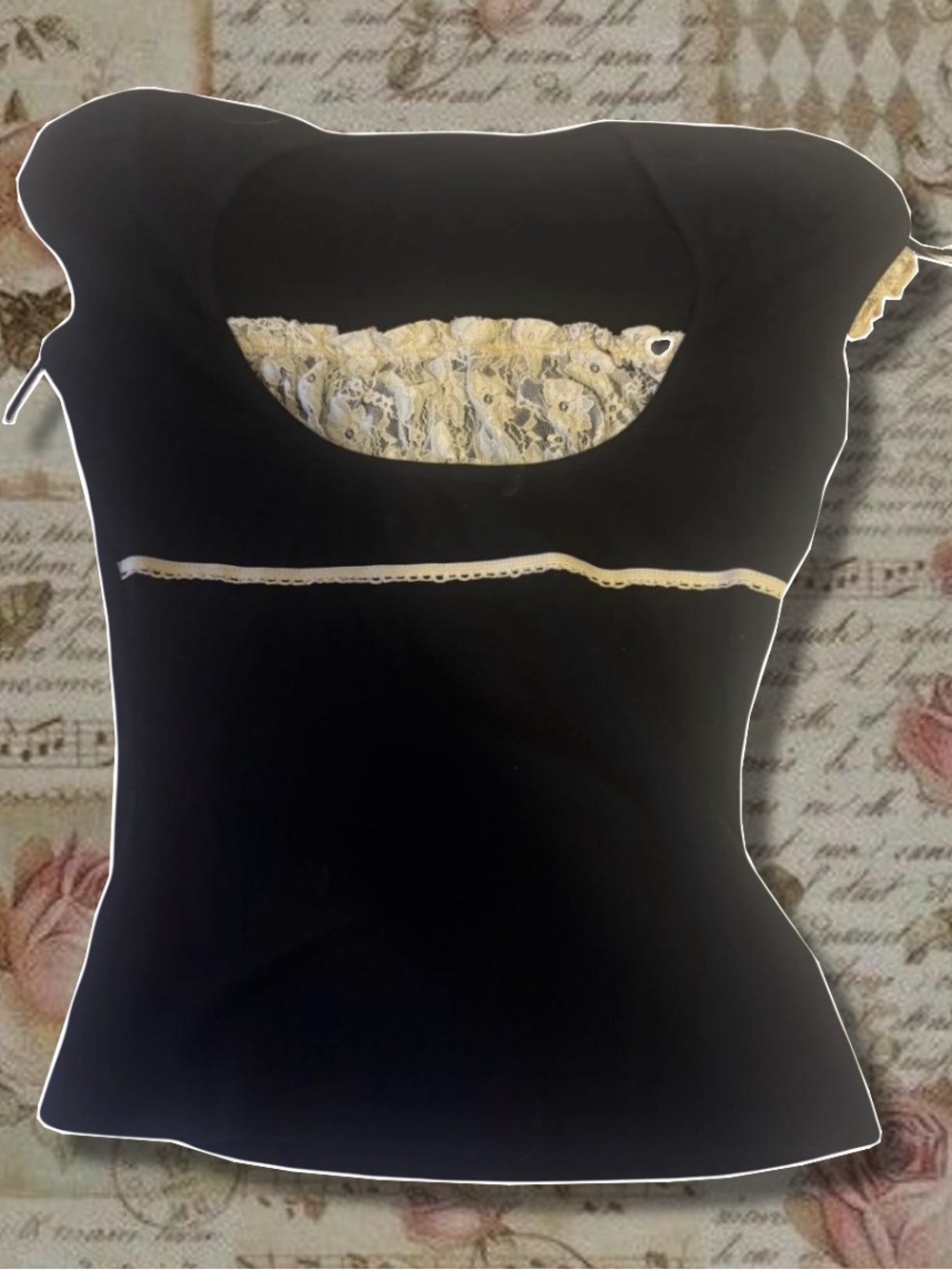 Coquette lace top